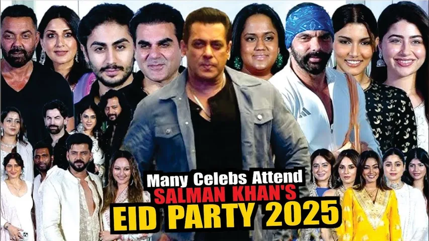 Salman Khan's Eid Party 2025 | Sikandar | Bobby Deol , Riteish, Genelia, Sonakshi, Zaheer & More