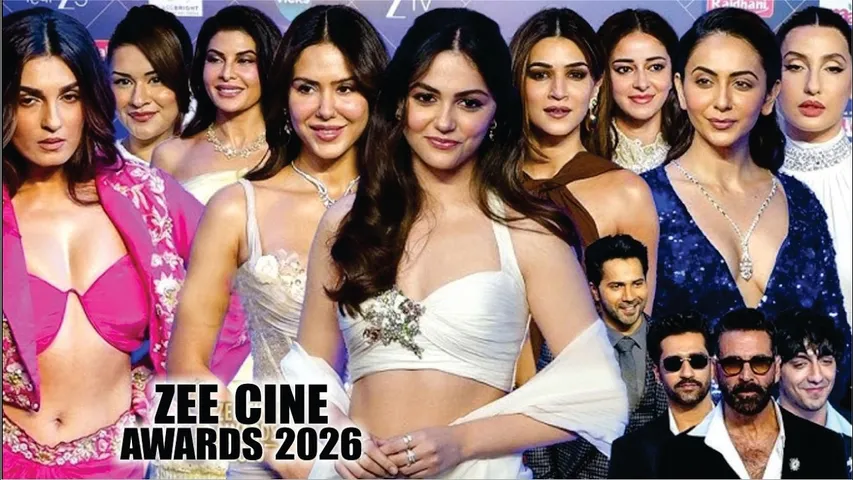 ZEE CINE AWARDS 2026 | Akshay, Varun, Nora, Sonam, Jacqueline, Rakul, Kriti Sanon, Aneet Padda,Ahaan