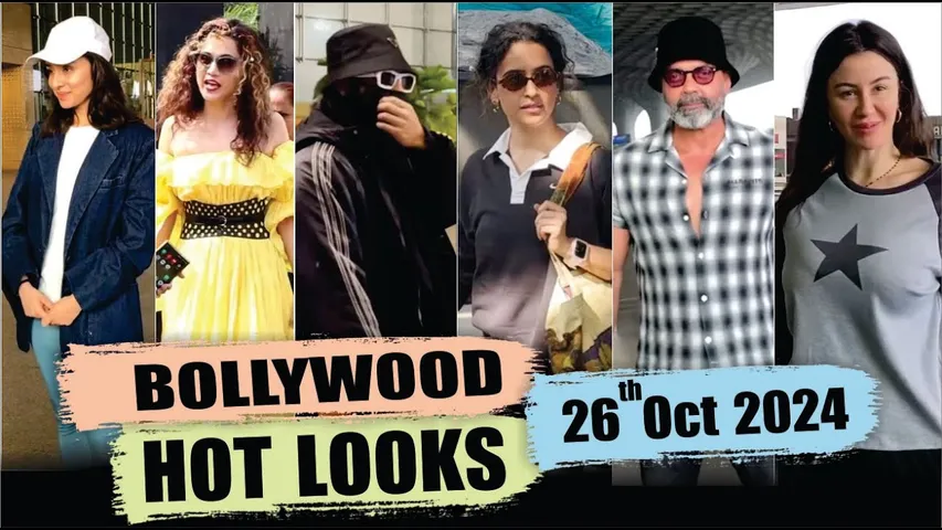 Bollywood Actress Hot Look | Shraddha Kapoor | Taapsee | Ranveer | Boby Deol | 26th Oct 2024 | 10 PM