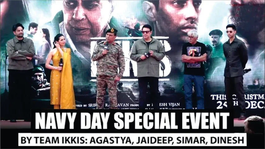 Team IKKIS at Navy Day Special Event: Tribute To Arun Khetarpal | Agastya, Jaideep, Simar, Dinesh