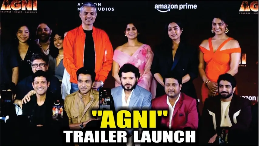 AGNI | Official Trailer launch | Farhan Akhtar | Divyendu Sharma | Pratik Gandhi | Saiyami Kher