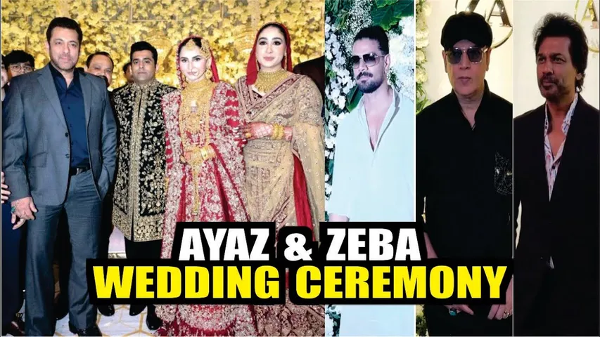 Salman Khan, Sohail Khan, Sooraj Pancholi & Many Other Celebs Grace Ayaz & Zeba's Wedding Ceremony