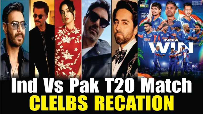 Celebs Celebrate India's win over Pak in T20 World Cup | Ajay Devgn, Anil Kapoor, Mammootty & More