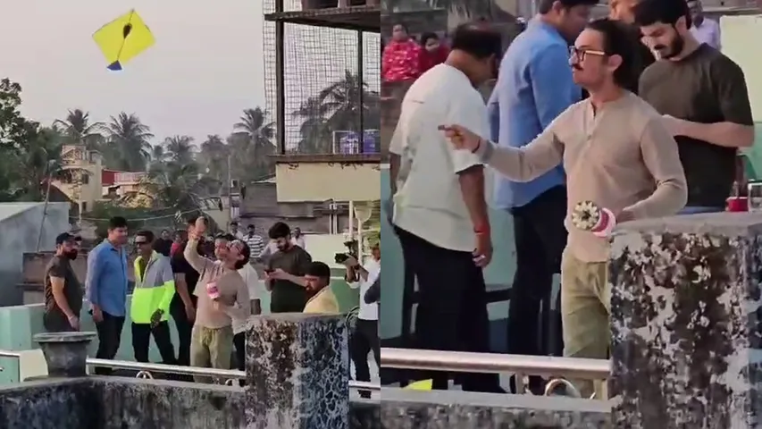 Aamir Khan Flying Kite