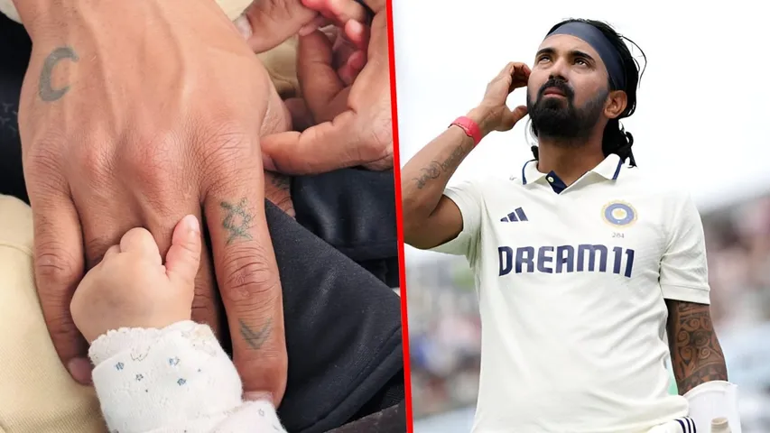 kl rahul with baby