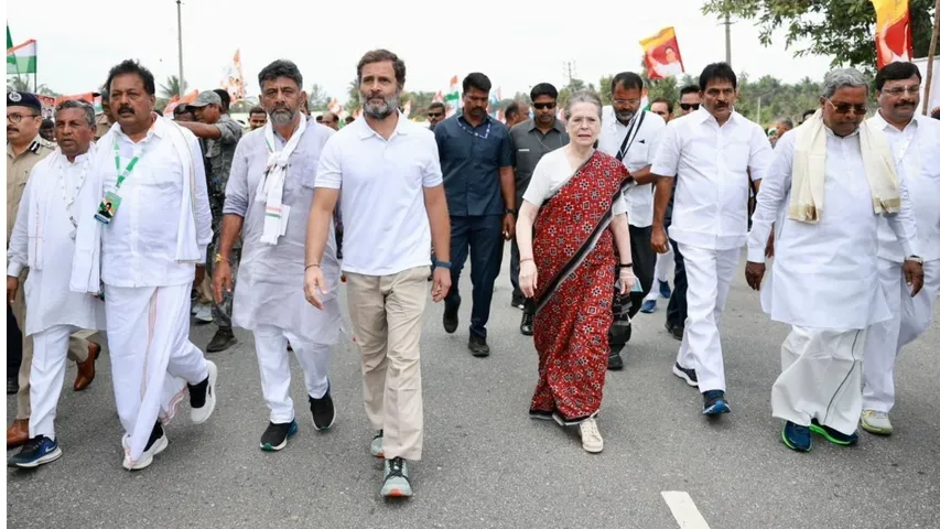 RAHUL GANDHI BANGALORE RALLY