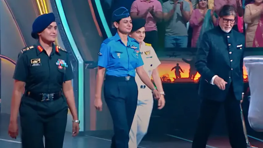 sofiya quershi n vyomika singh kbc 222