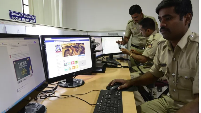 police warning to social media users