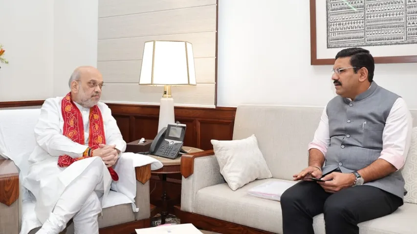 Amit shah and vijayendra