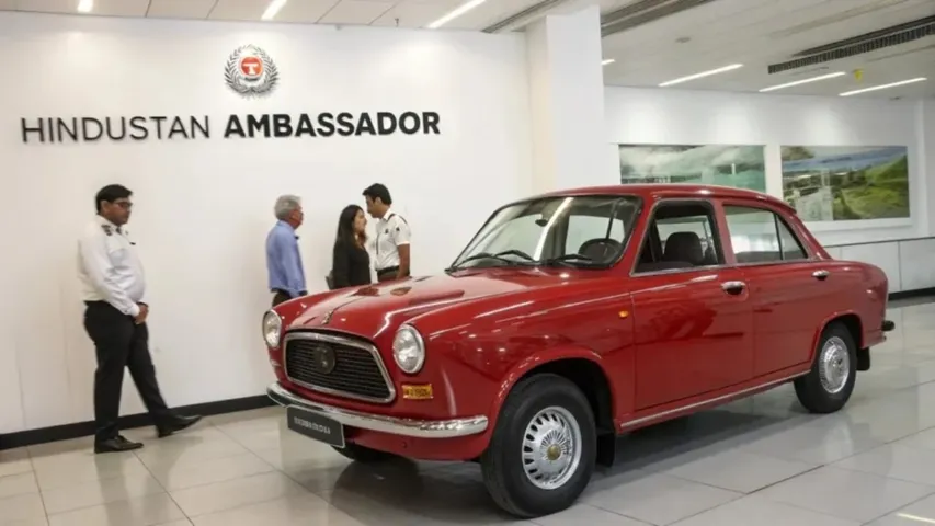 HINDUSTAN AMBASSADOR CAR