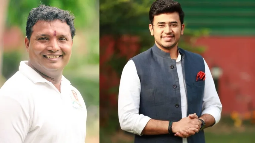 B.V.SRINIVASS V_S TEJASWI SURYA