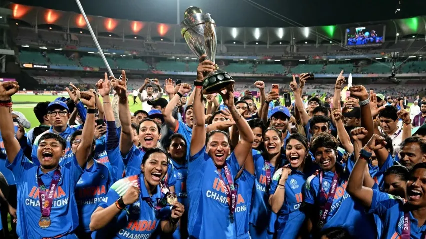 INDIAN WOMEN TEAM WON WORLD CUP