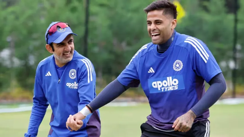 Gambhir and Surya Kumara Yadav