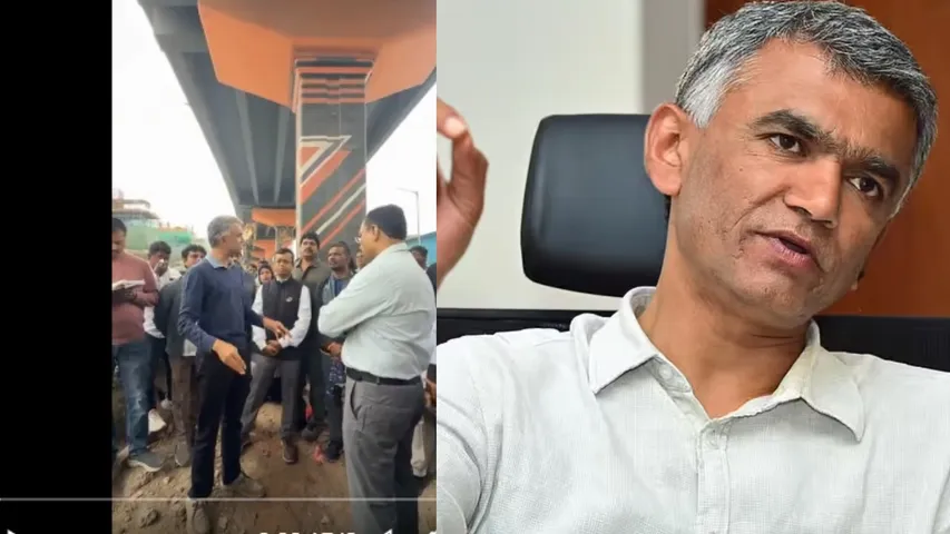 MINISTER KRISHNA BYREGOWA LASHES OUT AT BMRCL