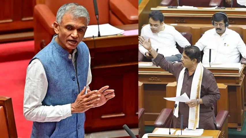 Krishna byregowda and r ashoka fight