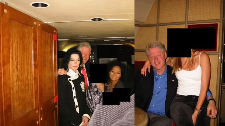 JEFFREY EPSTIENE FILES CLINTON PHOTOS RELEASED (1)