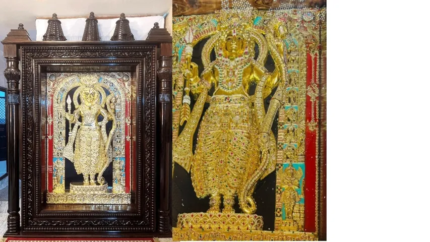 lord ram art donted to ram mandir