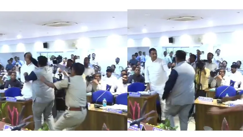 BIDAR ZP KDP MEETING FIGHT (1)