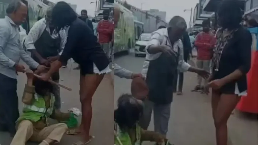 GIRL ARRESTED FOR ASSAULTING HOME GUARDS