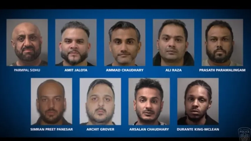 CANADA GOLD HEIST CASE ACCUSED ARRESTED (1)