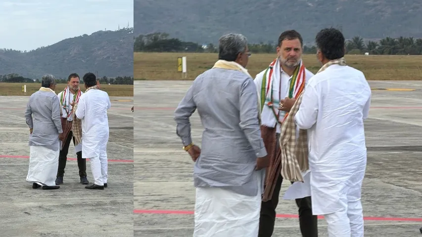 DCM DK SHIVAKUMAR MET RAHUL GANDHI (1)