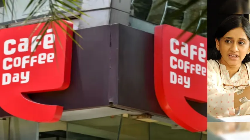 CAFE COFFEE DAY AND MALAVIKA HEGDE