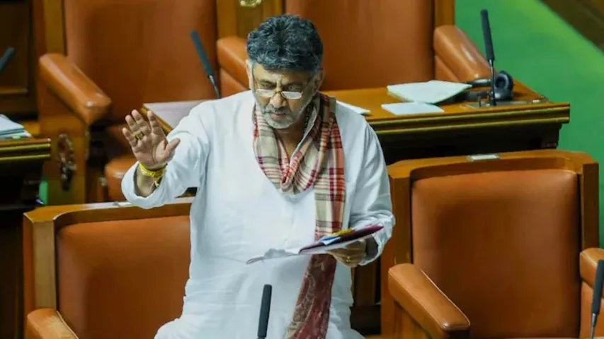 DK SHIVAKUMAR IN ASSEMBLY