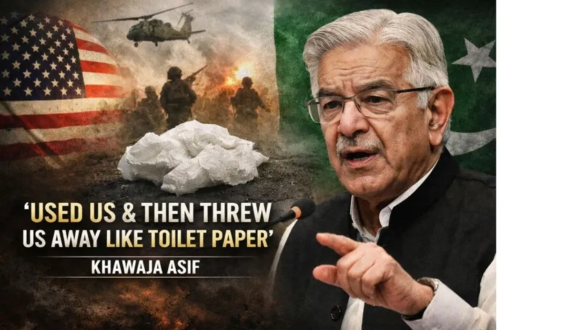 USA used pak as toilet paper