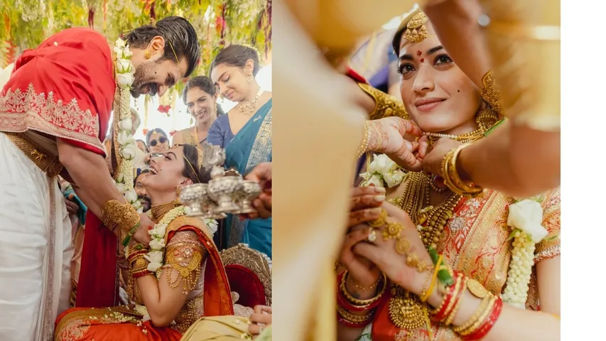 rashmika and vijay devarkonda wedding photos