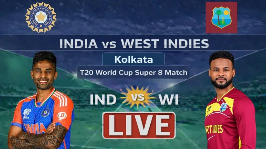 india and west indies match