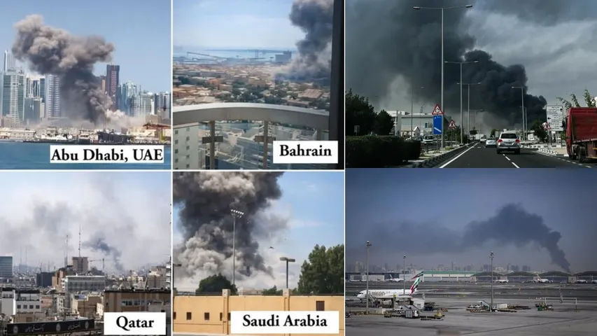 IRAN ATTACKS GULF COUNTRIES USA AIRBASes