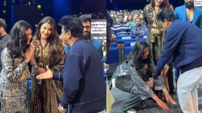 ಶಿವಣ್ಣನ ಕಾಲಿಗೆ ಬಿದ್ದ ಐಶ್ವರ್ಯಾ ರೈ ಮಗಳು.. ಅಮ್ಮನಂತೆ ಎಂಥಾ ಸಂಸ್ಕಾರ ಎಂದ ಅಭಿಮಾನಿಗಳು