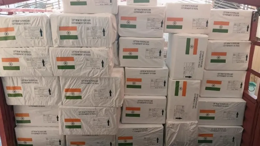ಲೆಬನಾನ್​​ಗೆ ವೈದ್ಯಕೀಯ ಸೌಲಭ್ಯಗಳ ಸಹಾಯ ನೀಡಿದ ಭಾರತ :11 ಟನ್​ ಔಷಧಿ ಸಾಮಾಗ್ರಿಗಳ ಸರಬರಾಜು