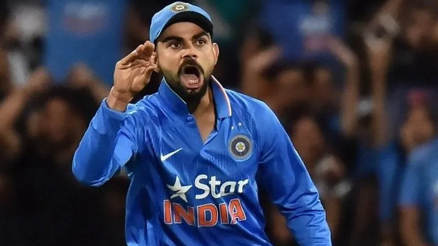 VIDEO: ಭಾರತ, ಪಾಕ್​ ರೋಚಕ ಪಂದ್ಯ; ಲೈವ್​​ನಲ್ಲೇ ಕೊಹ್ಲಿಯನ್ನು ಕೆಣಕಿದ ಸ್ಟಾರ್​ ಪ್ಲೇಯರ್​