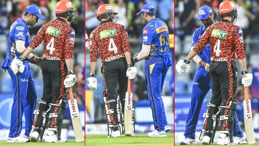 ಅಭಿಷೇಕ್ ಶರ್ಮಾ ಪ್ಯಾಂಟ್ ಚೆಕ್ ಮಾಡಿದ ಸೂರ್ಯಕುಮಾರ್.. ಪಂದ್ಯದ ಮಧ್ಯೆ ಏನಾಯಿತು?