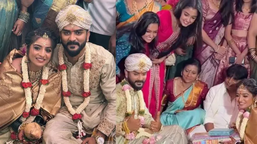 ವೈಷ್ಣವ್​ ಮದ್ವೆಯಲ್ಲಿ ಕೀರ್ತಿ, ಲಕ್ಷ್ಮಿ ಲಕಲಕ.. ಶಮಂತ್ ಗಟ್ಟಿಮೇಳಕ್ಕೆ ಲಕ್ಷ್ಮೀ ಬಾರಮ್ಮ ಟೀಂ ಸರ್ಪ್ರೈಸ್ ಎಂಟ್ರಿ..! ​