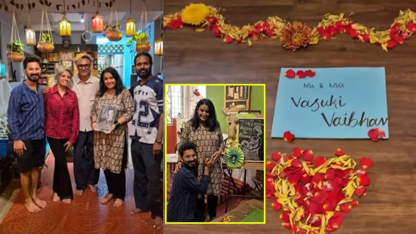 ಅಪ್ಪನಾಗೋ ಖುಷಿಯಲ್ಲಿರೋ ವಾಸುಕಿ ವೈಭವ್​ಗೆ ಕ್ಯೂಟ್ ಸರ್​ಪ್ರೈಸ್​ ಕೊಟ್ಟ ಅರುಣ್​ ಸಾಗರ್ ದಂಪತಿ