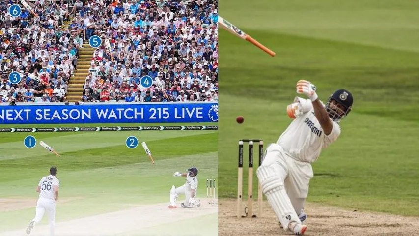 VIDEO: ಪಂತ್ ಕೈಜಾರಿದ ಬ್ಯಾಟ್, ಹೋಗಿದ್ದೆಲ್ಲಿಗೆ..? ಆಗ ಬೂಮ್ರಾ, ಸಿರಾಜ್ ಮಾಡಿದ್ದೇನು..?