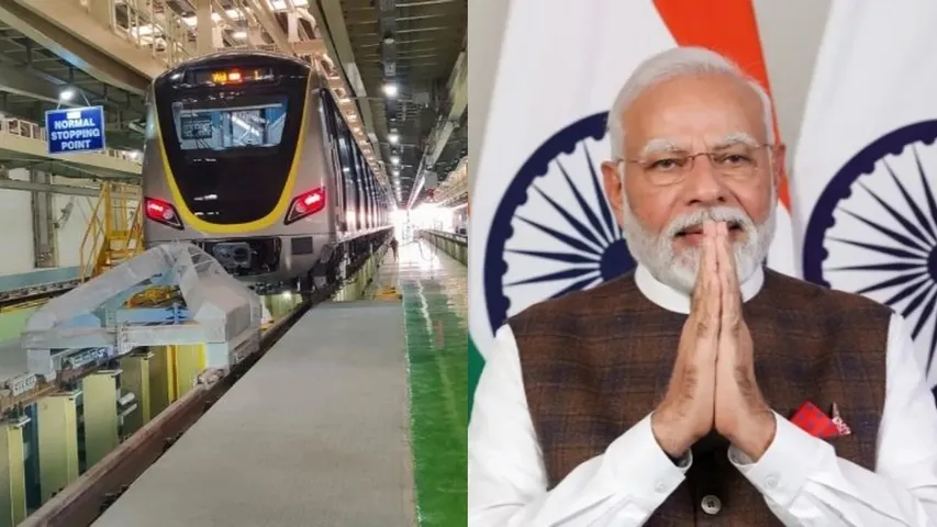 PM MODI TO INAUGRATE YELLOW LINE METRO IN BENGALURU ON AUGUST 10