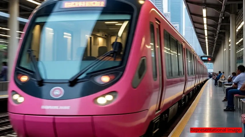pink line metro