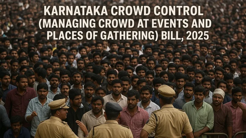 Karnataka crowd control bill
