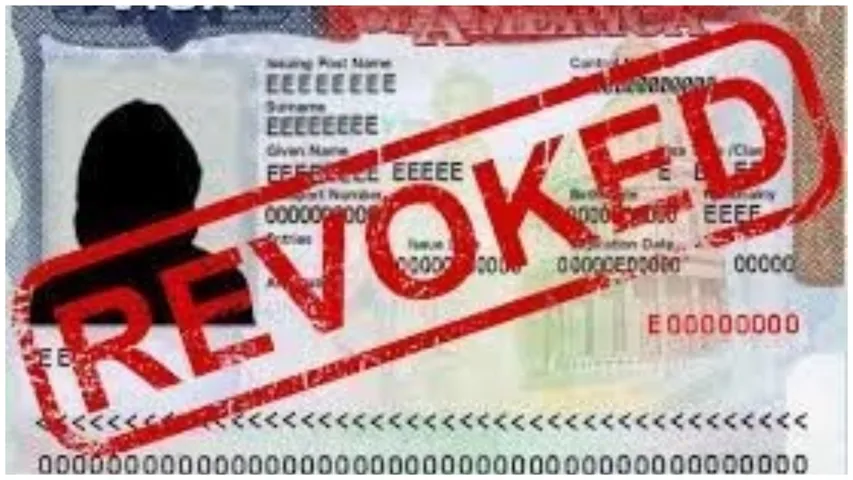Visa revoked
