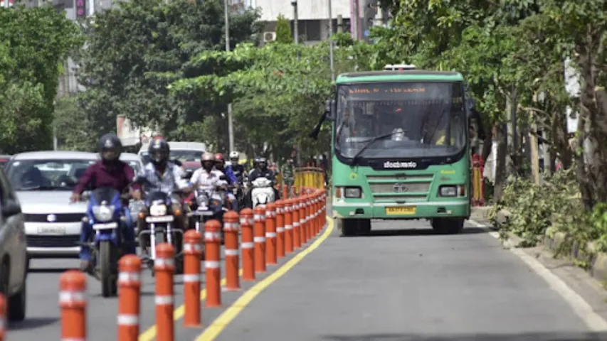 bus lanes in bangalore
