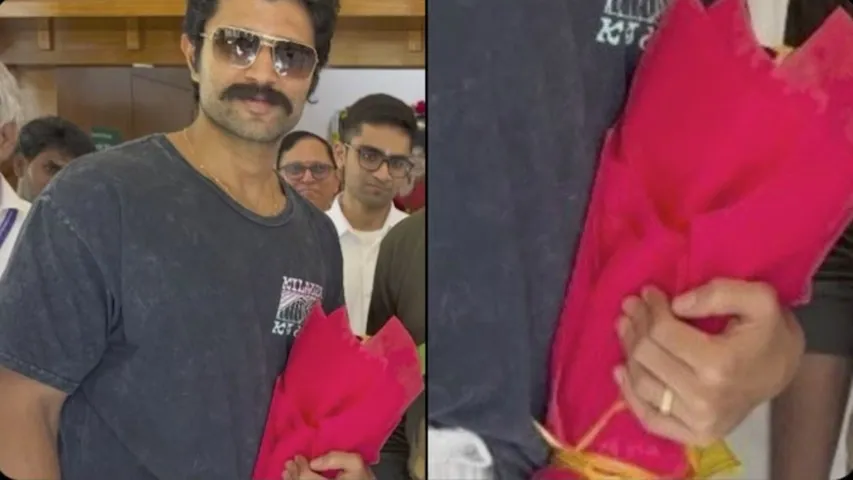 VIJAY DEVARAKONDA ENGAGEMENT RING