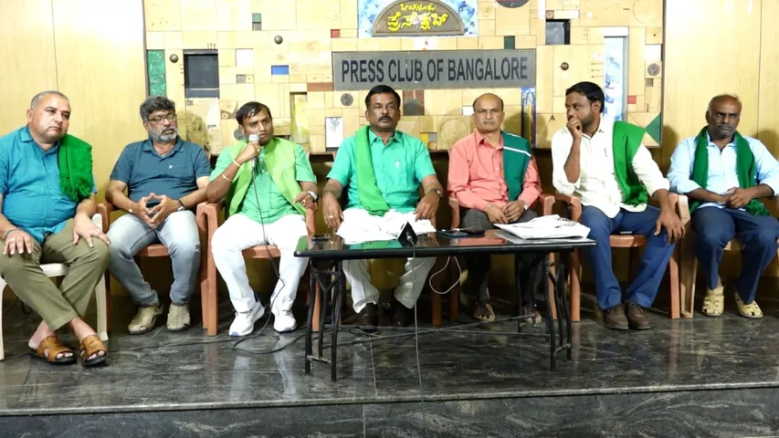 PRR PRESSMEET -BENGALURU-FAMERS