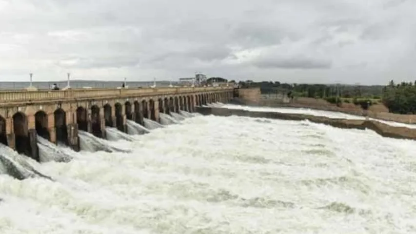 CAUVERY PROJECT WATER FOR BENGALURU KRS DAM