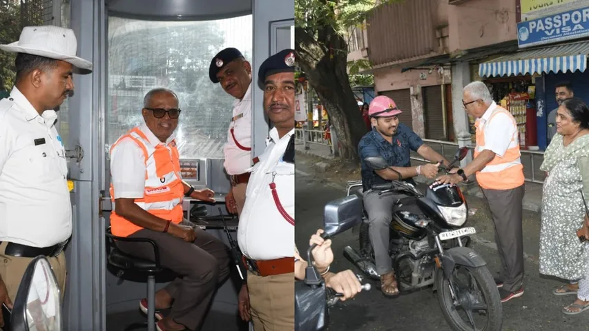 bjp mla suresh kumar traffic cop for a day bengaluru