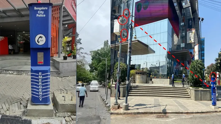 BENGALURU SAFETY ISLANDS WOMEN SAFETY BENGALURU CITY POLICE