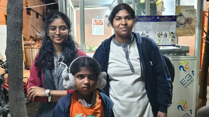 SHRESTA AND SRIMITHA RESCUE A 9 YEAR OLD GIRL IN BENGALURU