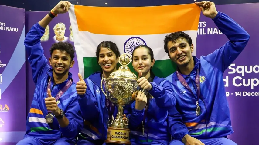 INDIAN SQUASH TEAM
